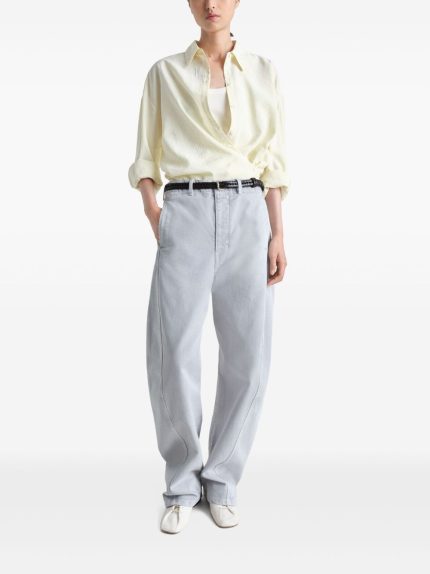 LEMAIRE - Women Straight Collar Twisted Top