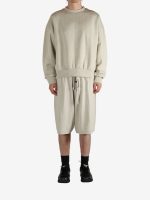 FEAR OF GOD ESSENTIALS - Men Classic Fit Fleece Crewneck