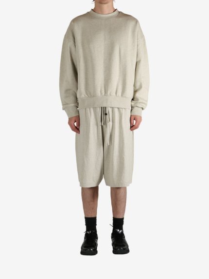 FEAR OF GOD ESSENTIALS - Men Classic Fit Fleece Crewneck