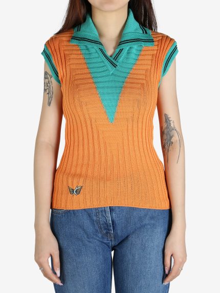 KIKO KOSTADINOV - Women Quimby Sleeveless Knit Polo