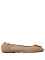 TORY BURCH - Women Minnie Travel Ballet With Suede Logo