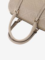 TORY BURCH - Women T Monogram Leather Mini Barrel Bag - Image 3