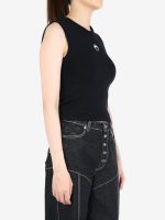 MARINE SERRE - Women Moon Logo Knit Vest - Image 2
