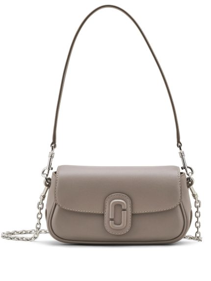Tan bag, front view