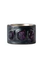 PARTS OF FOUR - Sistema Ring (Terrestrial Surfaced, 3 Winza Sapphires, 17mm, MA+KA+WIS)