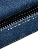 MARC JACOBS - Women The Mini Denim Chain Items SLG Bag - Image 6