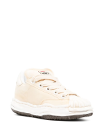 MAISON MIHARA YASUHIRO - Men Blakey Puffer Original Sole Canvas Garment Dyed Low-Top Sneaker - Image 2