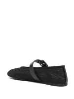 MIU MIU - Women Mesh Ballerina Flats - Image 3