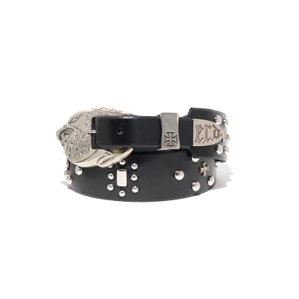 ENFANTS RICHES DEPRIMES - Men Eagle Petit Iron Cross Stud Belt