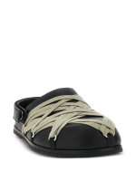 RICK OWENS - Women Sandali In Pelle Megalace Mule Sandals - Image 2