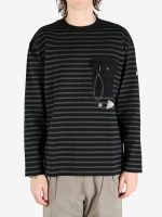 AND WANDER - Men 80 Orcival Long Sleeve Tee
