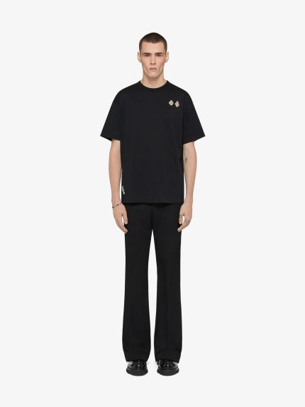 GIVENCHY - Men Cotton T-shirt w/ Patches