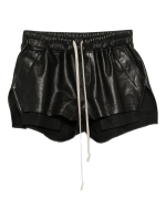RICK OWENS - Women Waxed Leather Fog Boxers - Image 5