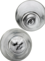 FORNASETTI - Occhio E Bocca Set of 2 Glasses