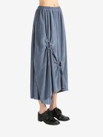 Y'S - Women Y-Circle Gathered Skirt - Image 2