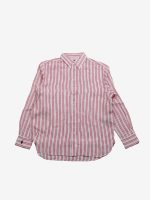 POLO RALPH LAUREN - Women Oversize Fit Striped Linen Shirt
