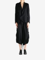 Y'S - Women O-Left Front Drape Jacket - Image 4