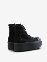 RICK OWENS DRKSHDW - Women Denim Double Bumper Sneakers - Image 3