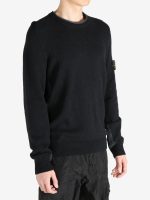 STONE ISLAND - Men Loose-Fit Crewneck Sweater - Image 2