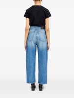 MM6 Maison Margiela - Women Blue Denim Trouser - Image 5