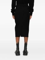 RICK OWENS - Women Zipped Short Pillar Skirt - Image 3