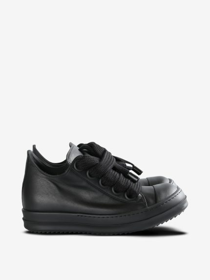 RICK OWENS - Women Scarpe In Pelle Jumbolace Low Sneakers
