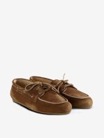MIU MIU - Women Faded Unlined Suede Loafers - Image 2
