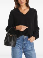 TORY BURCH - Women T Monogram Leather Mini Bucket Bag - Image 2