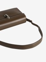 SAVETTE - Women Symmetry Shoulder Bag In Smooth Calf Leather Bag - Image 3