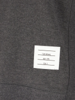 THOM BROWNE - Men Classic Sweatshirt In Classic Loopback W/ Engineered 4 Bar - Image 3