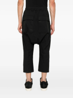RICK OWENS - Men Drawstring Cropped Trousers - Image 3
