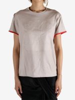 ACNE STUDIOS - Women Embossed Logo T-Shirt