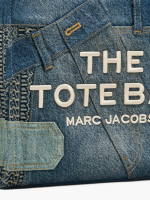 MARC JACOBS - Women The Medium Deconstructed Denim Tote Bag - Image 7
