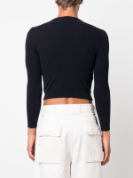 EXTREME CASHMERE - Women N°98 Kid Cropped Sweater - Image 2