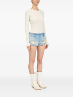 MM6 Maison Margiela - Women Denim Shorts - Image 3
