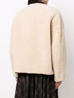 TOTEME - Women Teddy Shearling Clasp Jacket - Image 2