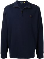 POLO RALPH LAUREN - Men Long Sleeve Estate Rib 1/2 Zip Pullover - Image 5
