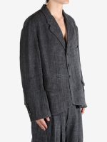 ZIGGY CHEN - Men Cropped 3 Button Blazer - Image 2