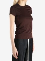 RICK OWENS - Women Cropped Level Tee - Image 2