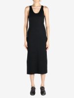 AURALEE - Women Cotton Silk Stretch Double Face Knit Dress