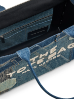 MARC JACOBS - Women The Large Deconstructed Denim Tote Bag - Image 6