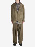 ZIGGY CHEN - Men 1 Button Long Jacket - Image 4