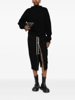 RICK OWENS - Women Zipped Short Pillar Skirt