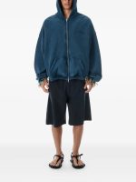 ALEXANDER WANG - Unisex Graphic Logo Zip Up Hoodie - Image 3