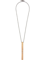PARTS OF FOUR - Giant Wedge Necklace (Half Width, v2, AG+KA)