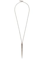 PARTS OF FOUR - Big Spike Necklace (0.5 CT, Single Ruby Slice, DA+RUB)