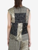 COMMUNS - Unisex Printed Patchwork Vest - Image 3