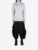 COMME DES GARCONS SHIRT - Men Woven Formal Stripe Shirt - Image 4