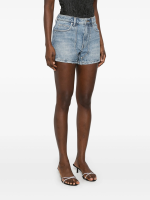 ALEXANDER WANG - Women Crystal Pattern High Waisted Carpenter Short - Image 3