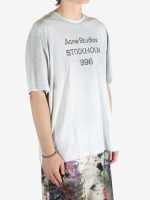 ACNE STUDIOS - Men Crew Neck T-Shirts - Image 2